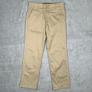 Lee Extreme Motion Regular Straight Khaki Chino Pants Mens 32x32 Stretch Casual